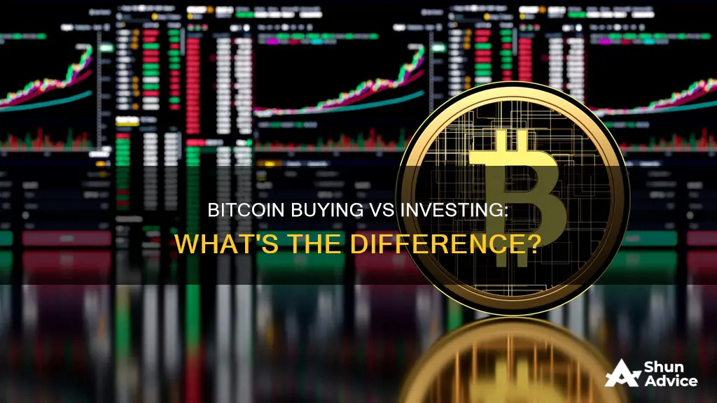 is buying bitcoin the same as investing in bitcoin