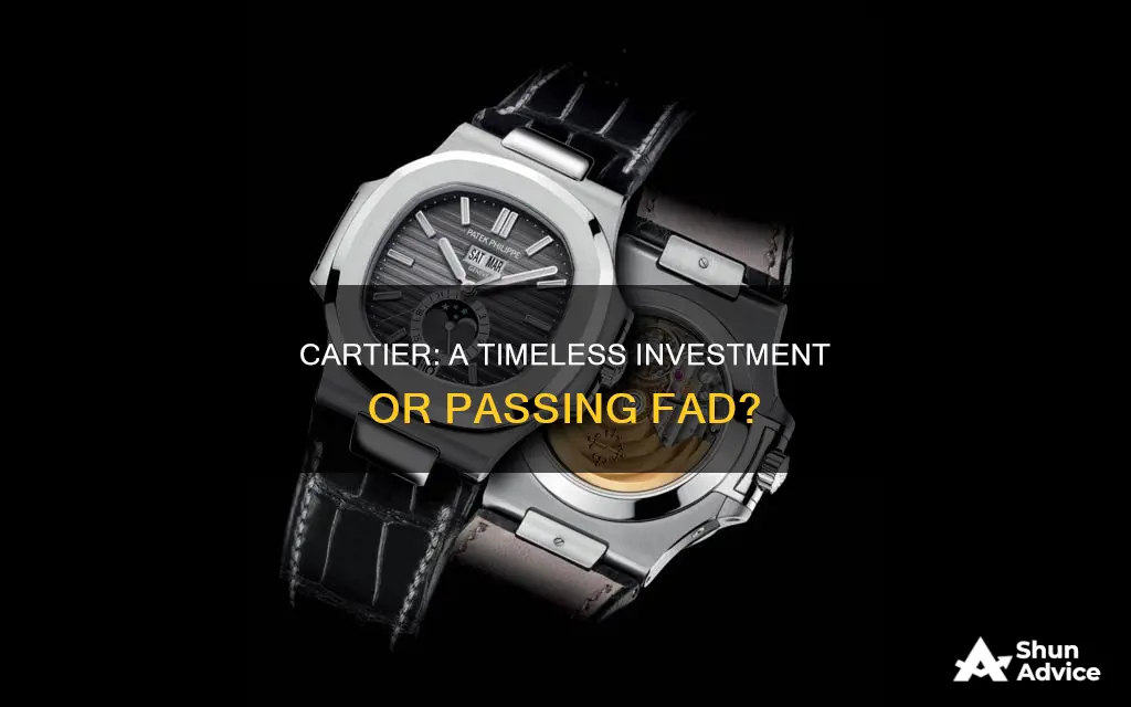 is buying cartier an investment