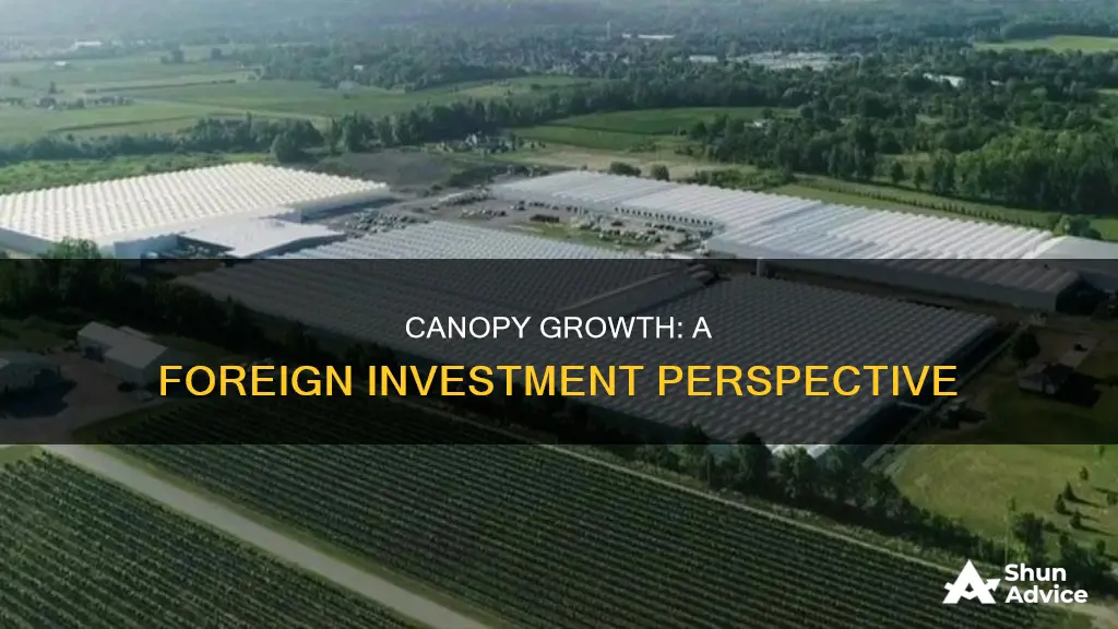 is canopy growth a foreign investment