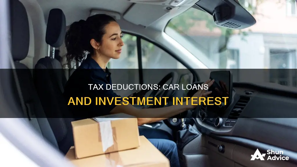 is car loan deductible investment interest