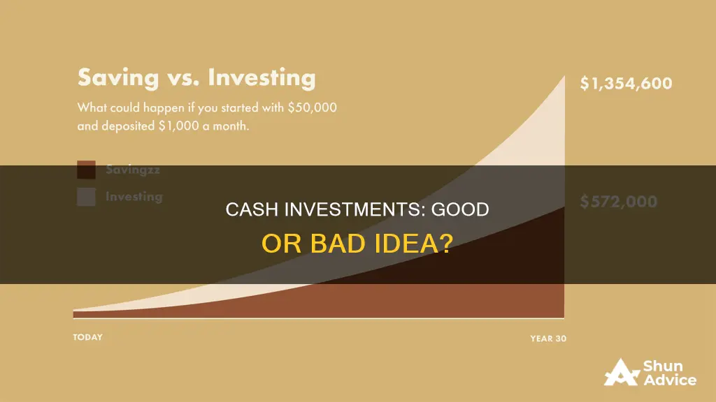 is cash a bad investment