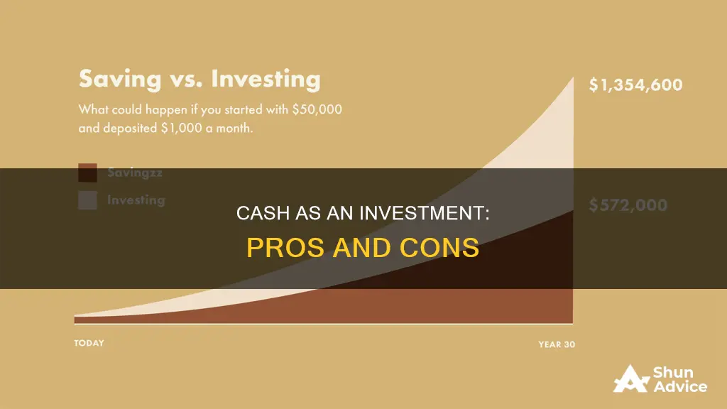 is cash a investment considertion