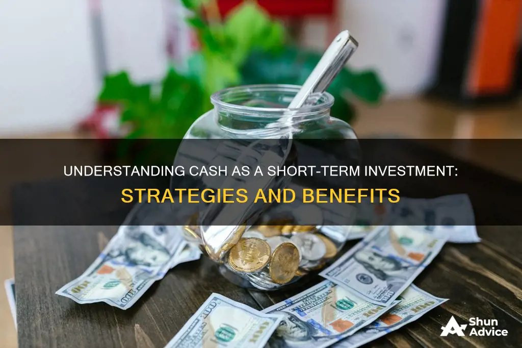 is cash considered a short term investment