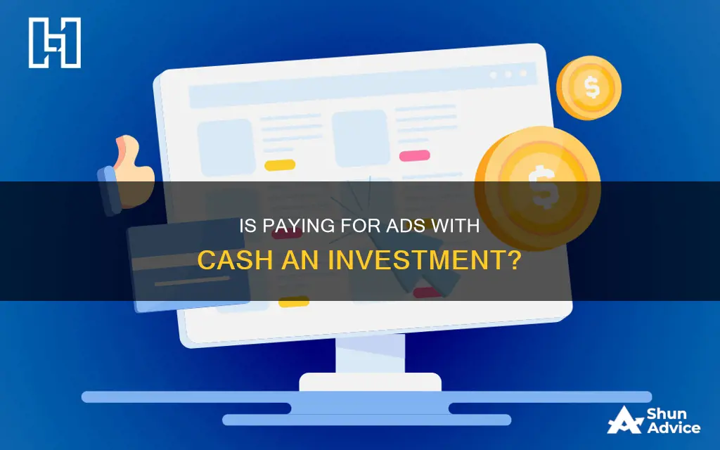 is cash paid for advertising an investing activity