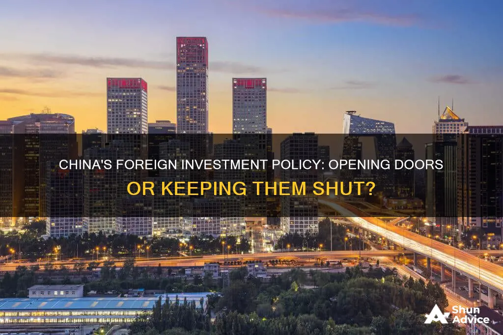 is china really opening its doors to foreign investment