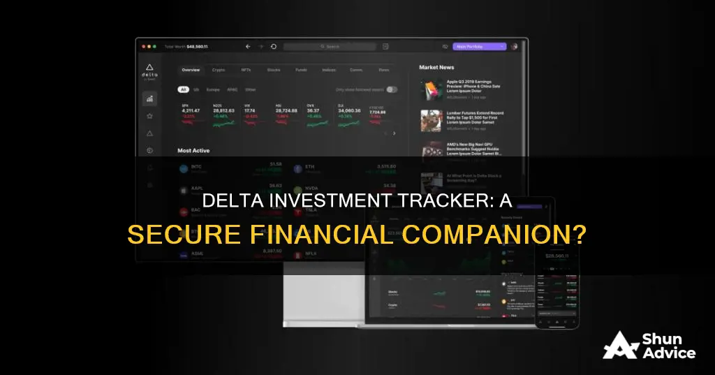 is delta investment tracker safe