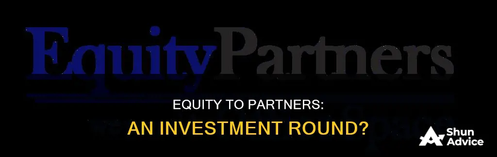 is equity to a partner considered an investment round