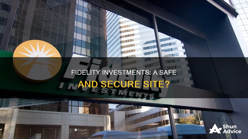 is fidelity investments a secure site