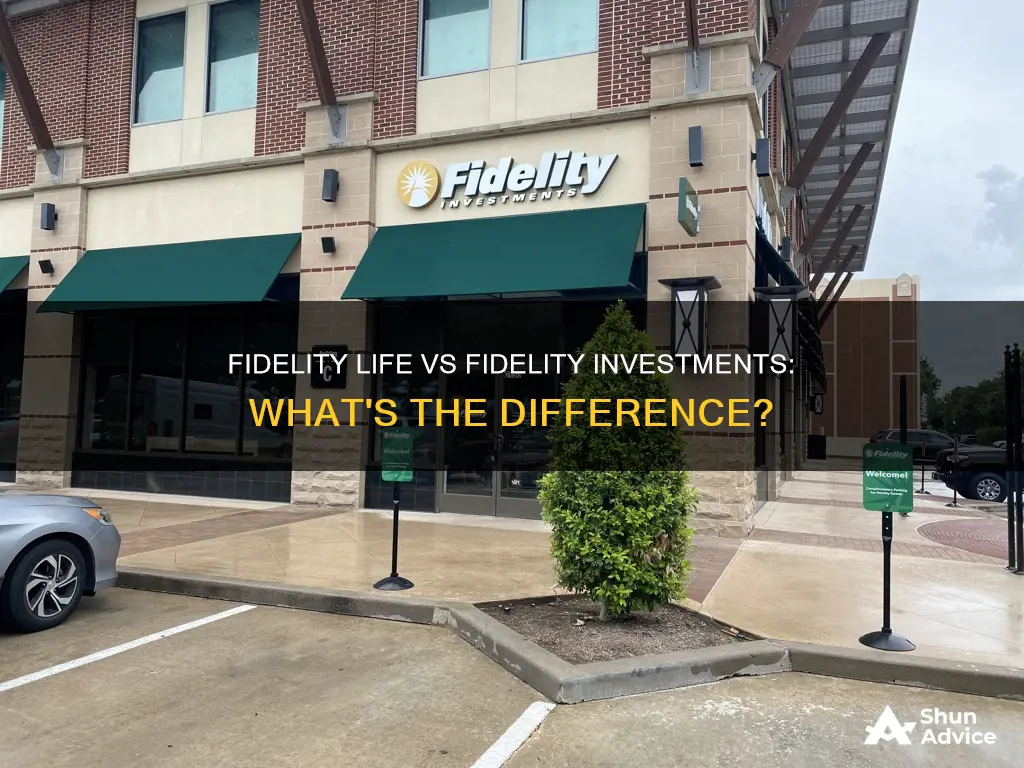 is fidelity life the same as fidelity investments