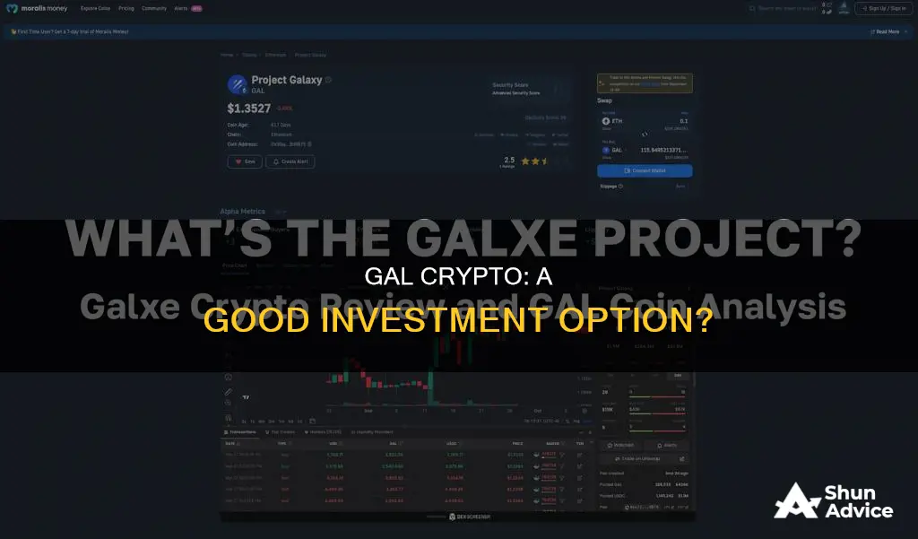 is gal crypto a good investment