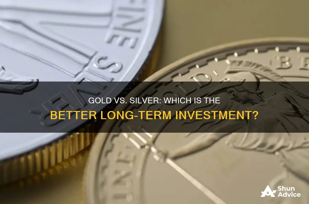 is gold a better long term winning investment than silver