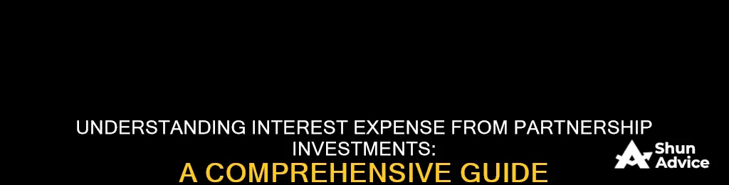 is interest expense from a partnership investment interest expense