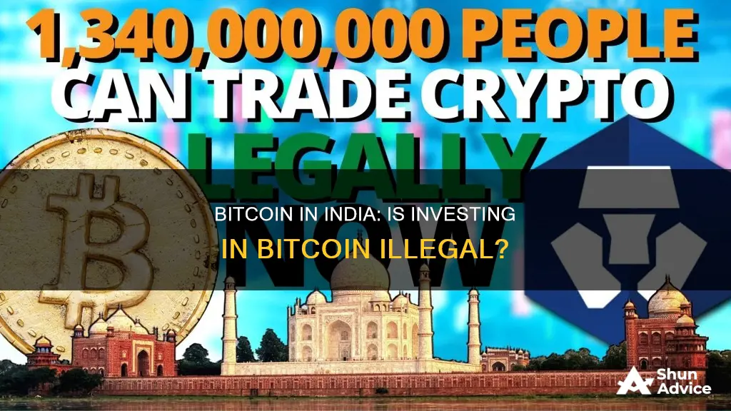 is investing in bitcoin illegal in india