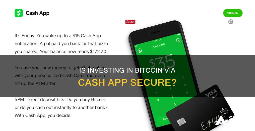 is investing in bitcoin through cash app safe