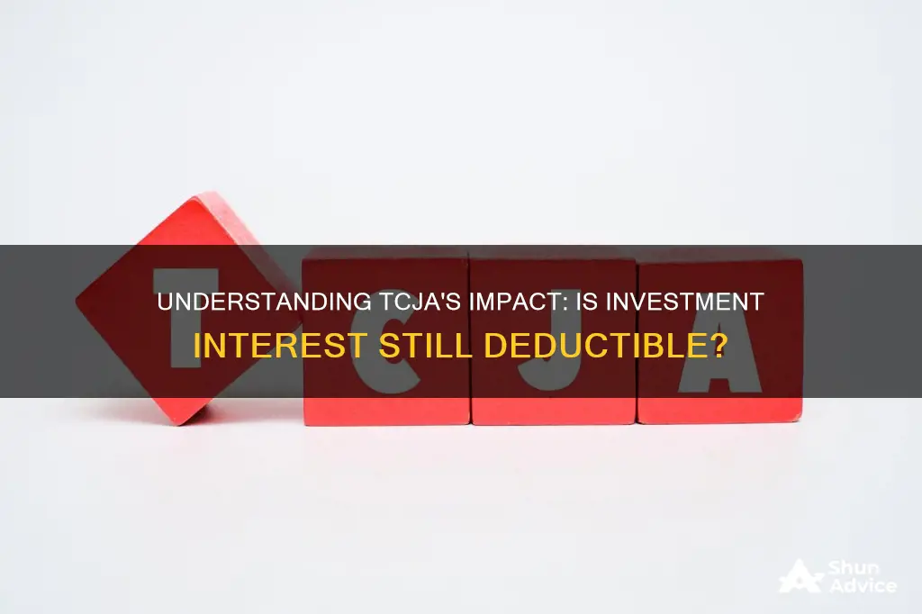 is investment interest expense still deductible under tcja