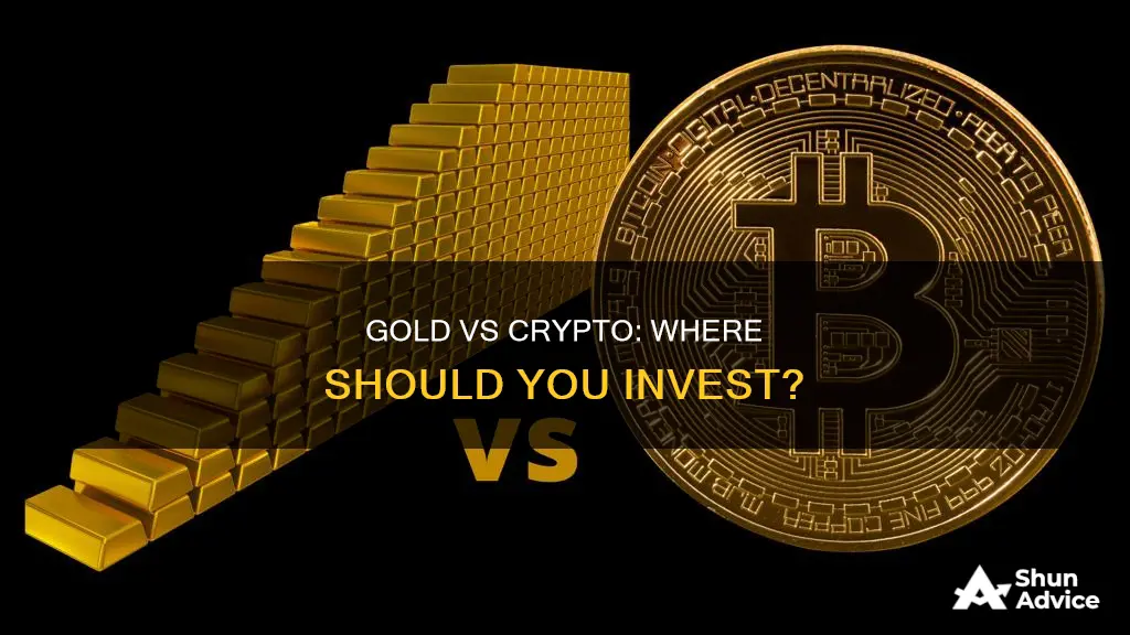 is it better to invest in gold or crypto