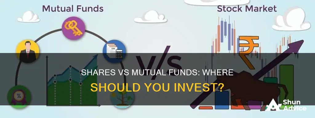 is it better to invest in shares or mutual funds