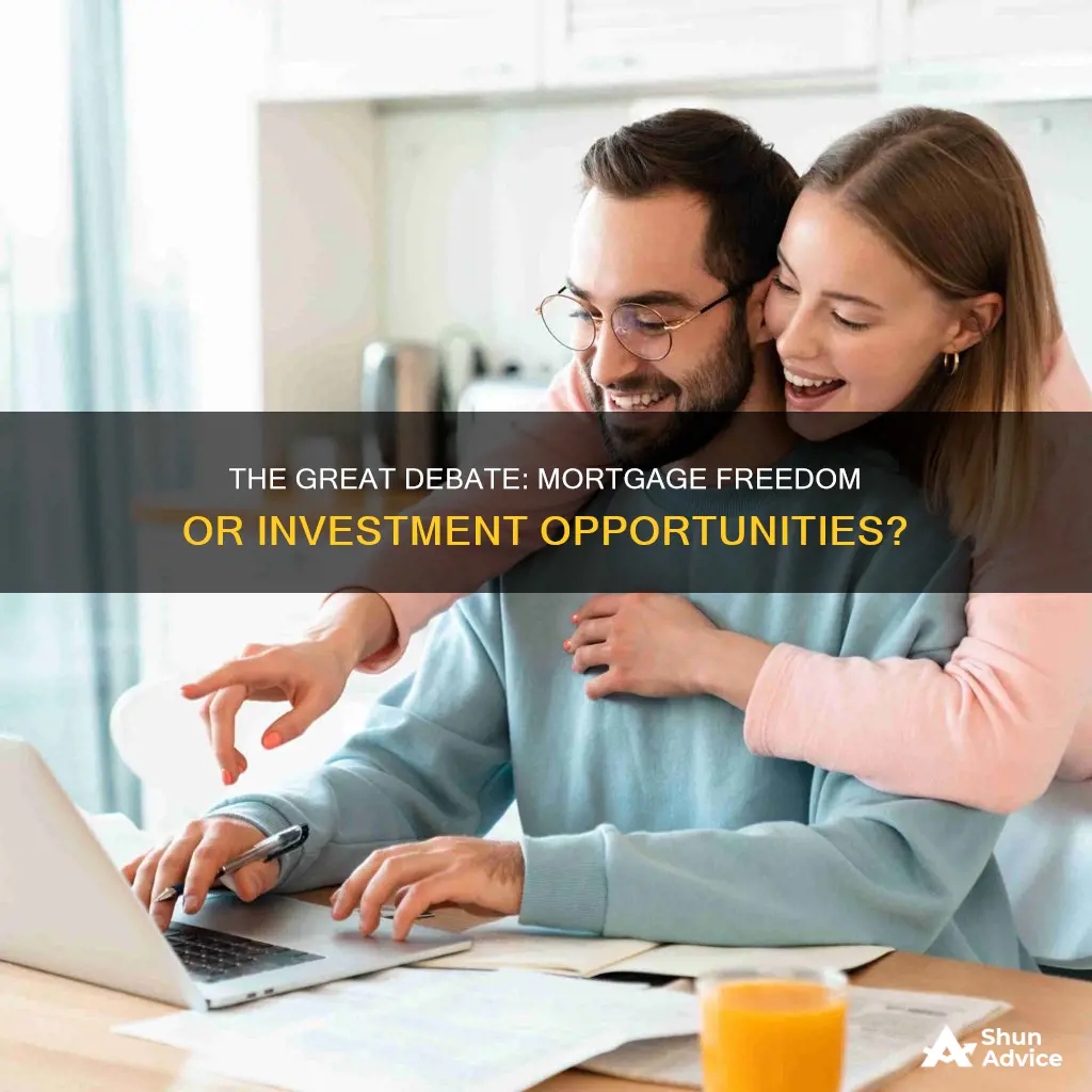 is it better to invest or pay down mortgage