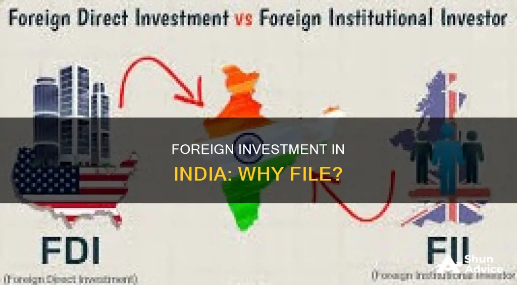 is it importance to flile the foreign investment in india