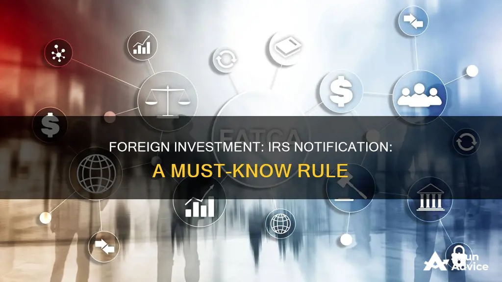 is it important to notify irs about foreign investment