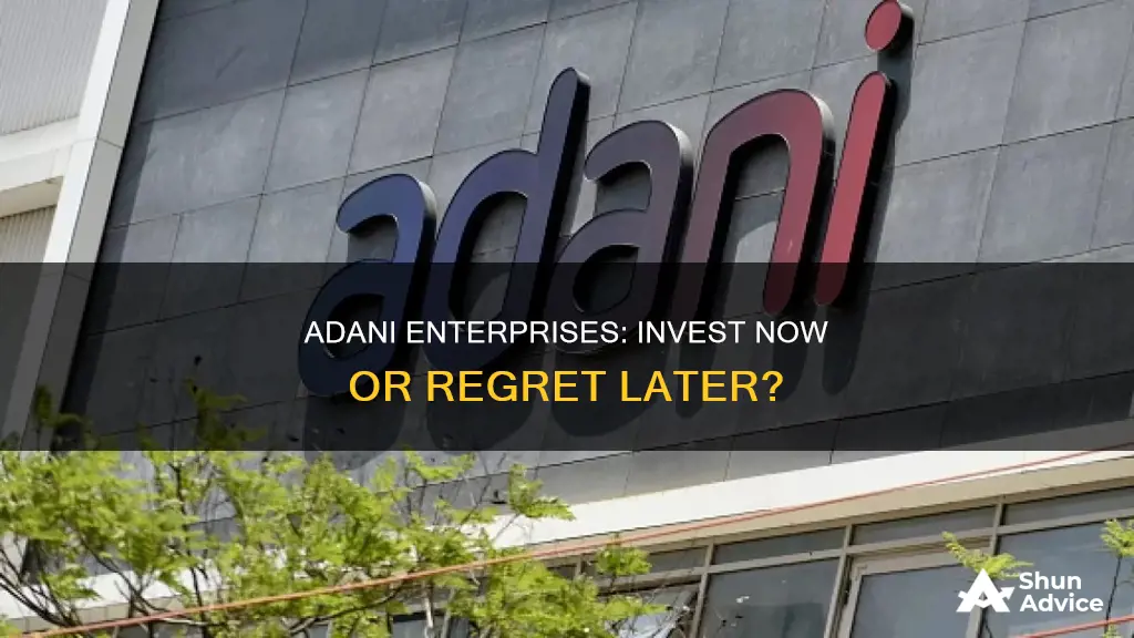 is it right time to invest in adani enterprises