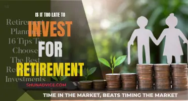 Retirement Investing: Better Late Than Never