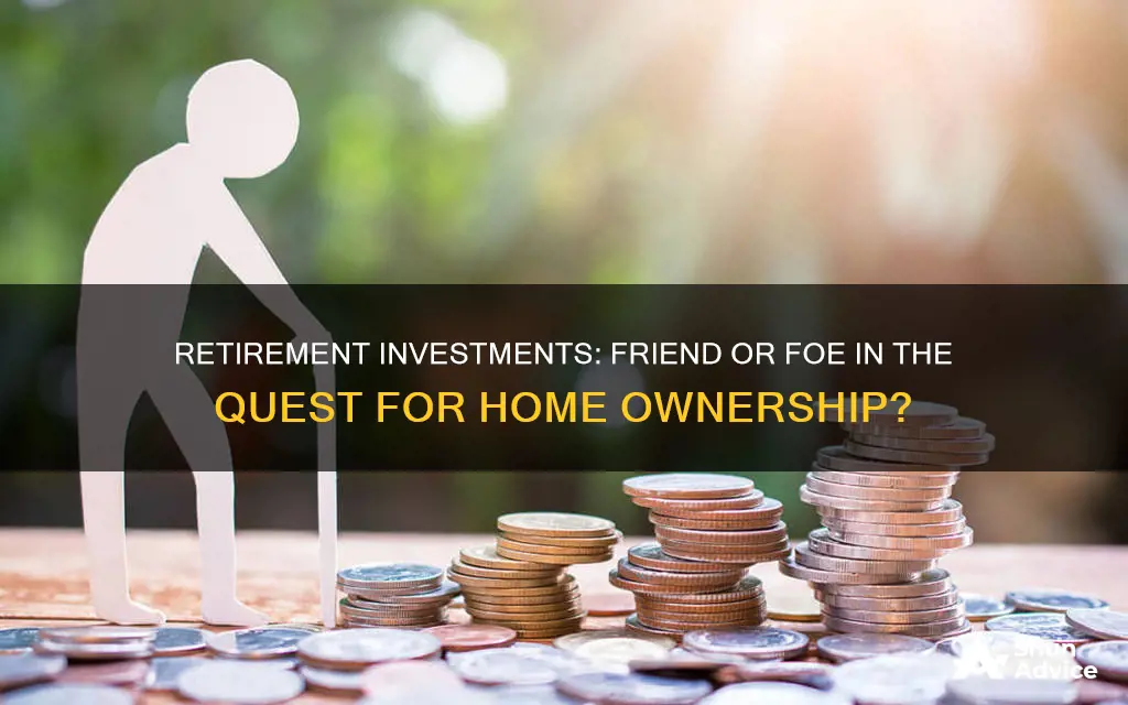 is it wise to use retirement investments for house purchase