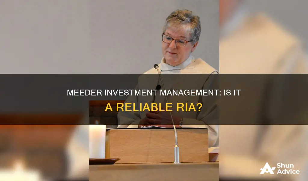 is meeder investment management an ria