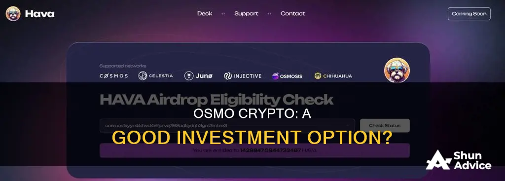 is osmo crypto a good investment