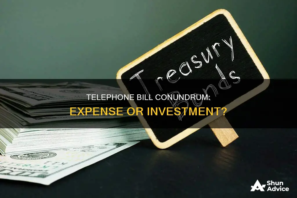 is paying telephone bill an investing activity