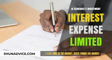 Maximizing Schedule E: Understanding Investment Interest Limits