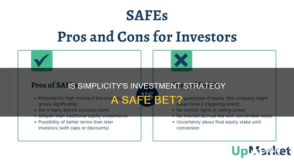 is simplicity investment safe