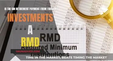 Fidelity Investments: Understanding the GM Retirement Payment and its RMD Implications