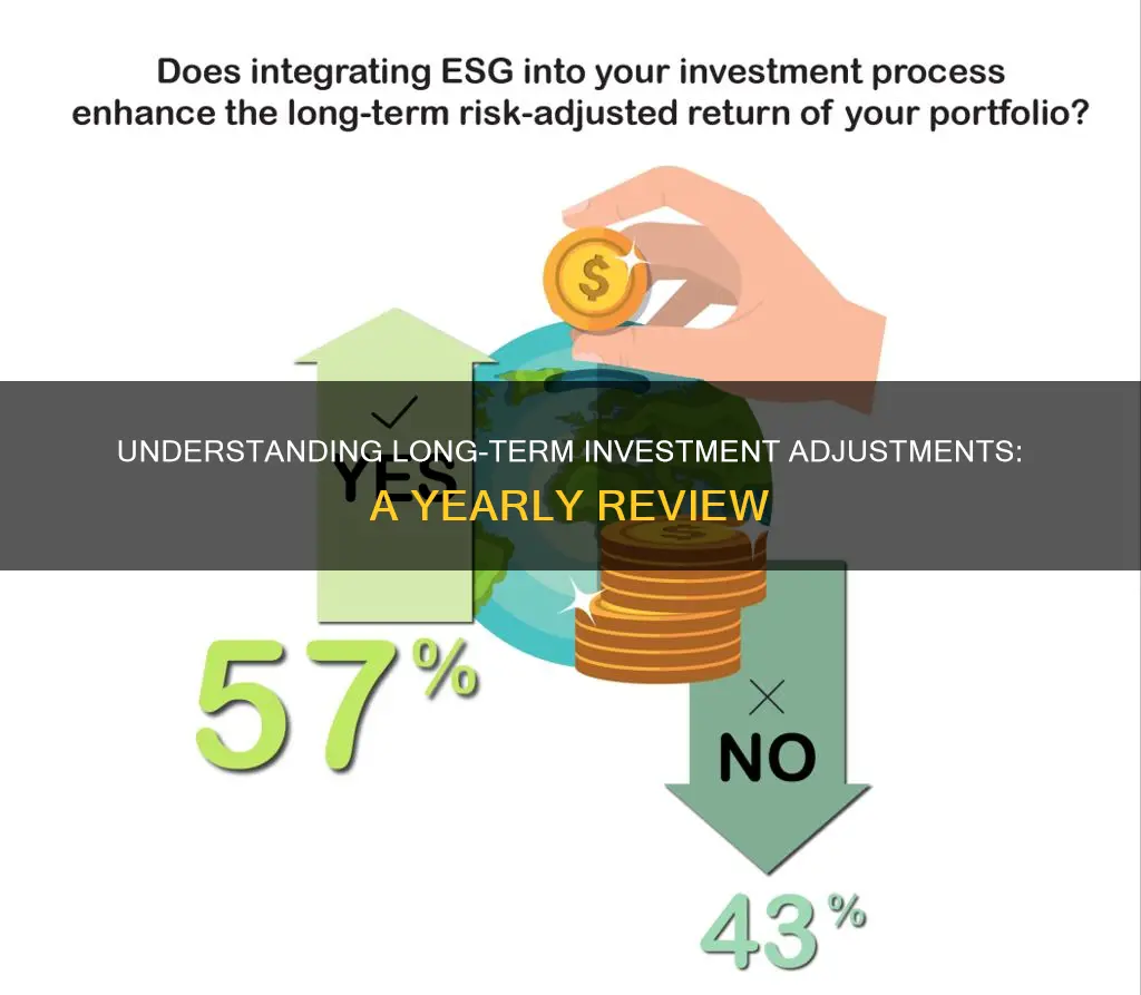 is the value of long term investments adjusted every year