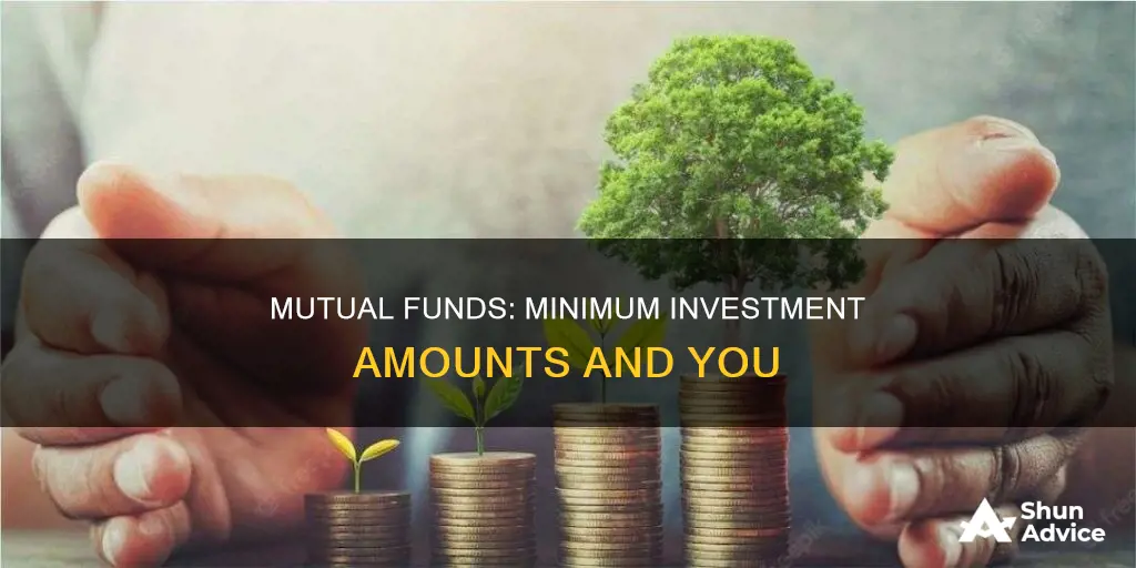 is there a minimum investment amount with mutual funds