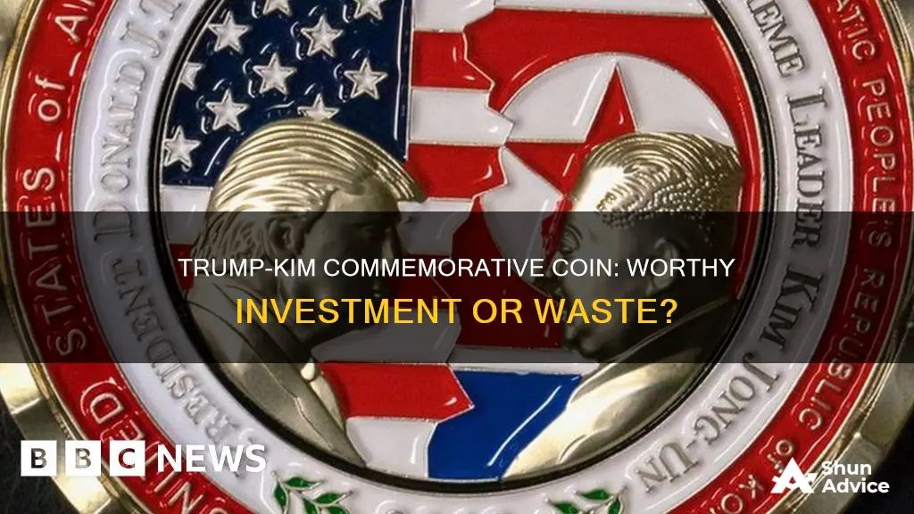 is trump kim commemorative coin worth buying investing