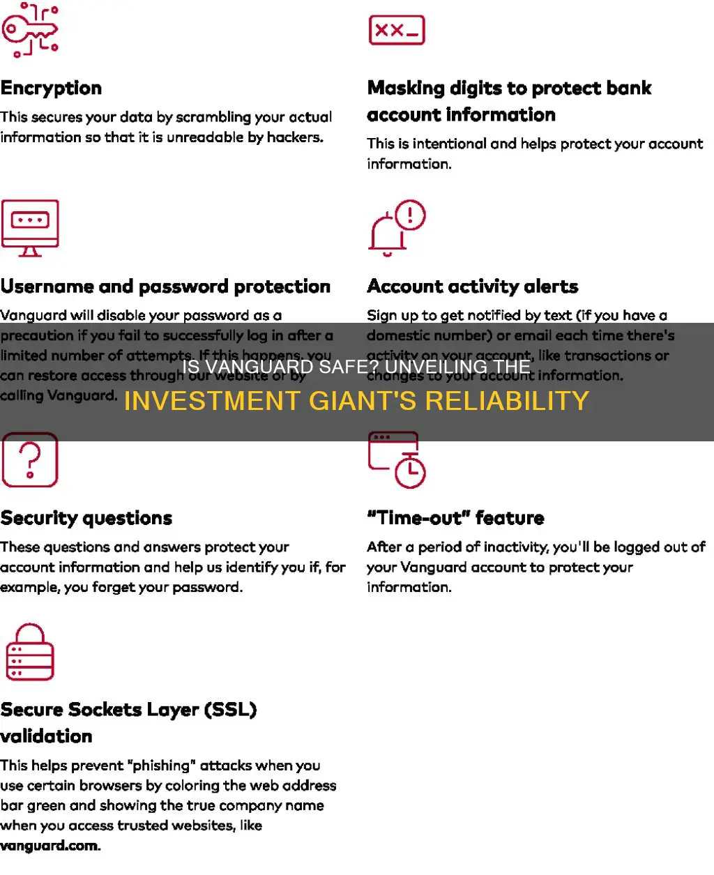 is vanguard safe to invest in