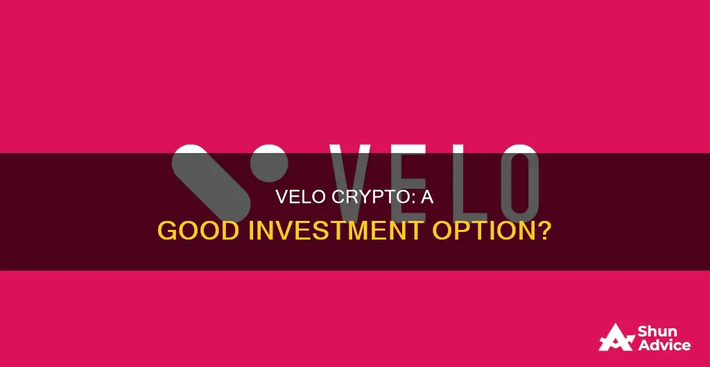 is velo crypto a good investment