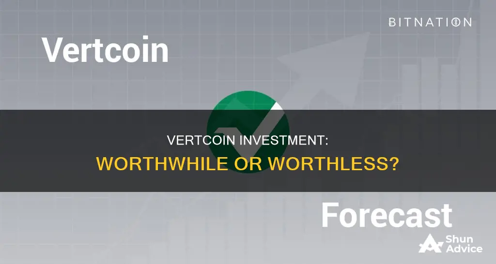 is vertcoin a good investment