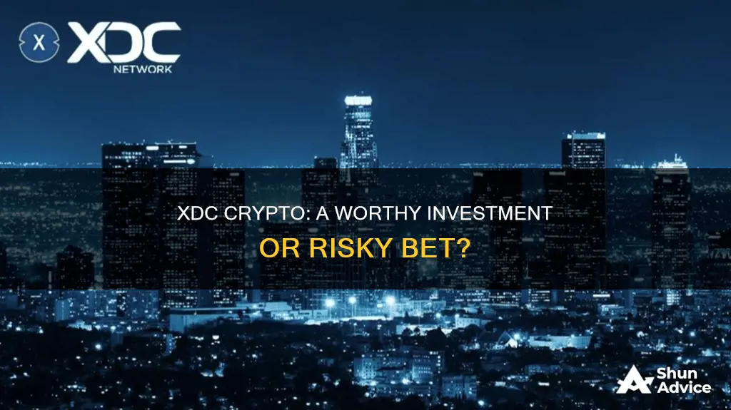 is xdc crypto a good investment