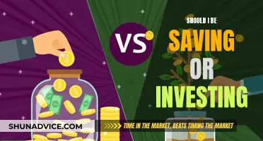 Saving or Investing: Where Should Your Money Go?