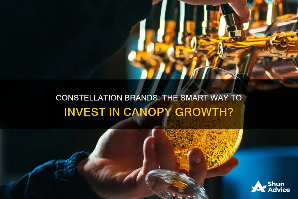 should I buy constellation brands to invest in canopy growth