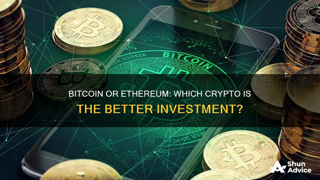 should I invest bitcoin or ethereum