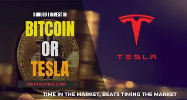 Where to Invest: Bitcoin or Tesla?