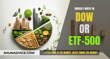 Where to Invest: Dow or ETF-500?