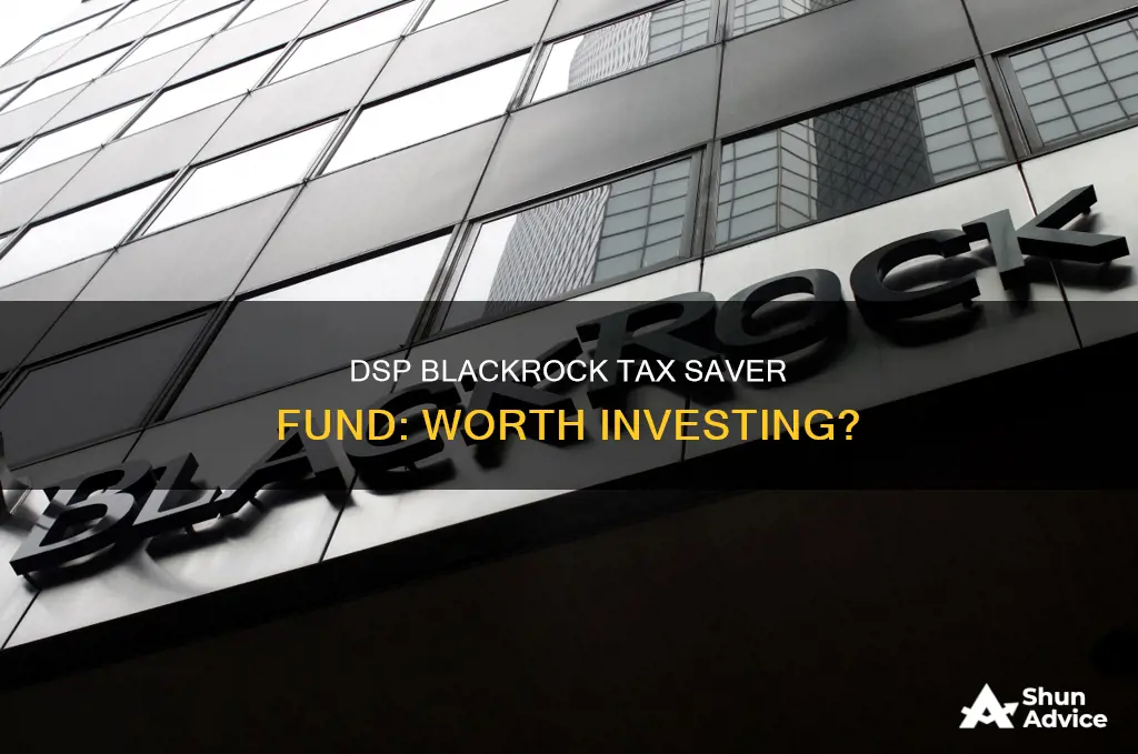 should I invest in dsp blackrock tax saver fund