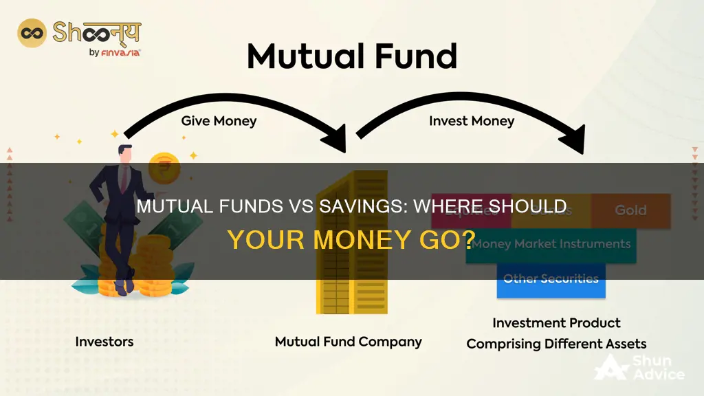 should I invest in mutual funds or savings account