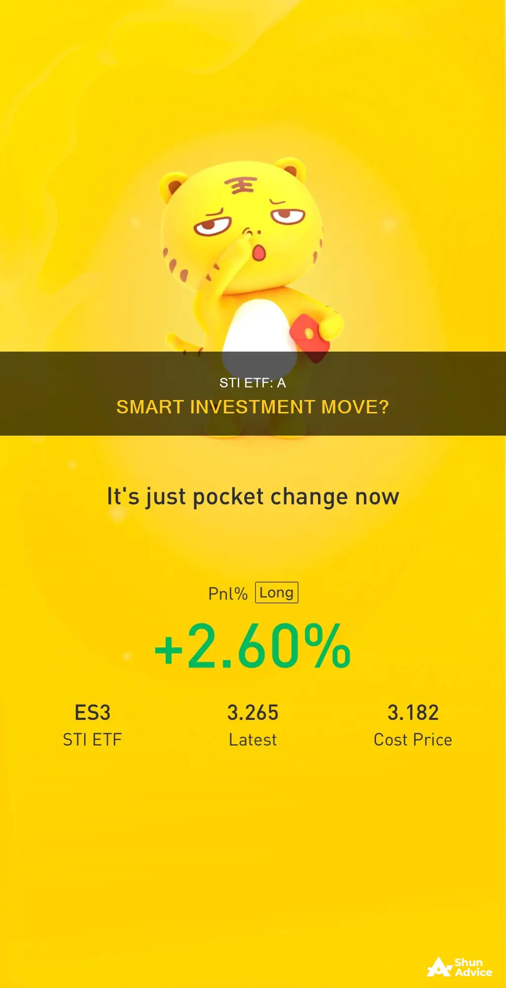 should I invest in sti etf