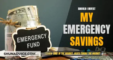 Emergency Savings: Invest or Keep?