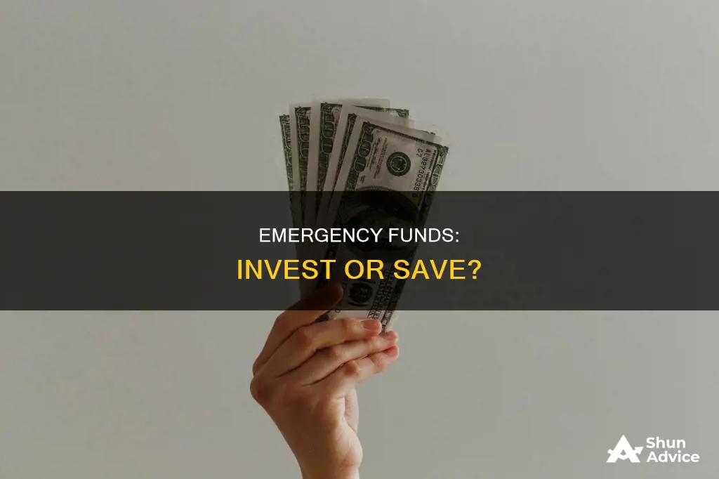 should I stop investing while saving for emergency fund